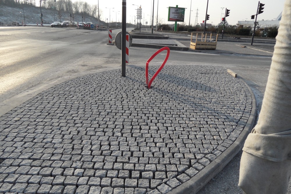 Pavage des abords du stade