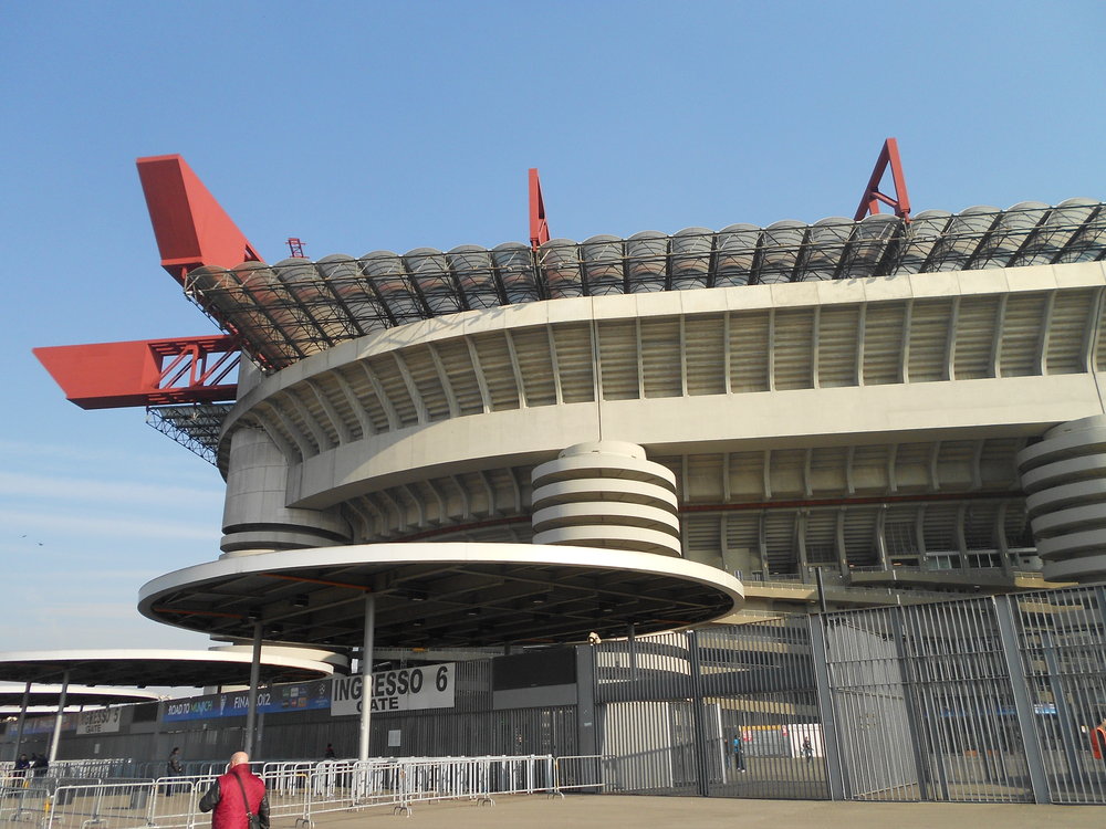 Vue extérieure du stade