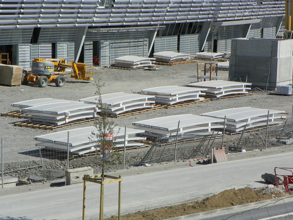 Verrières en attente de pose