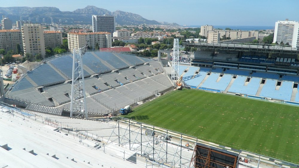 Vu du Haut de Ganay et vu du Virage Sud.