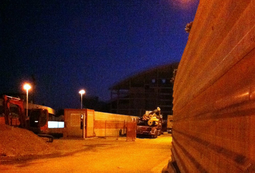 Arrivée d'un nouveau convoi le 16/07/12 vers 21h30 (le quatrième il me semble)