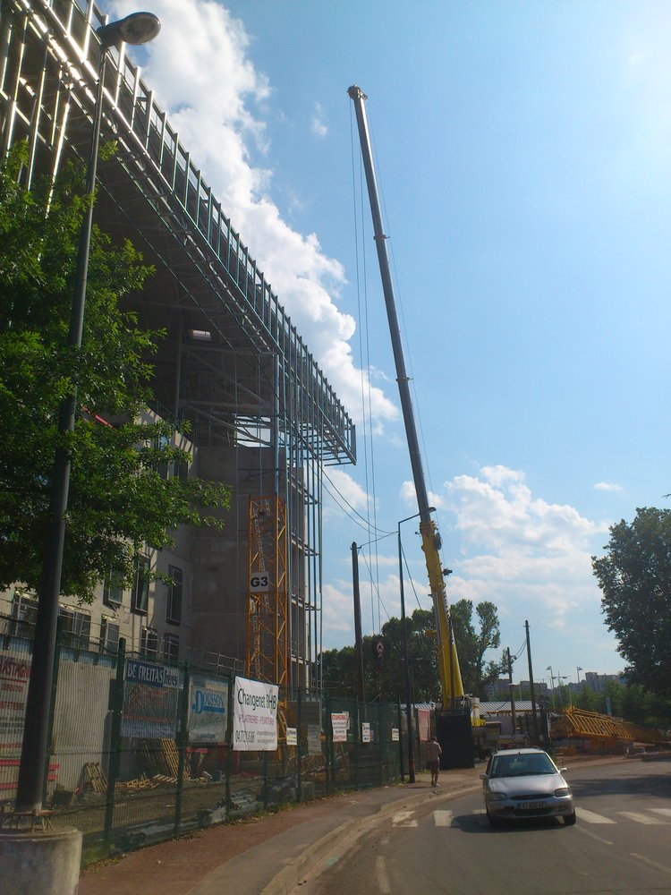 Démontage 3ème grue 1