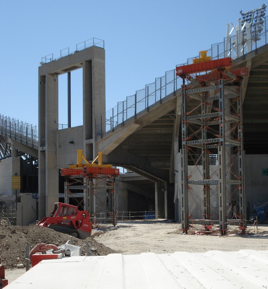 Vu des palées qui attende la Jupe.