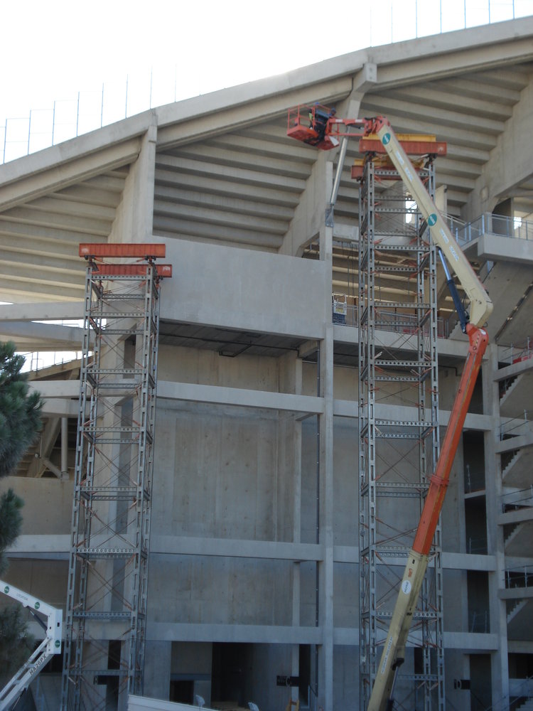 Montage du dernier palée de la Journée le N°5