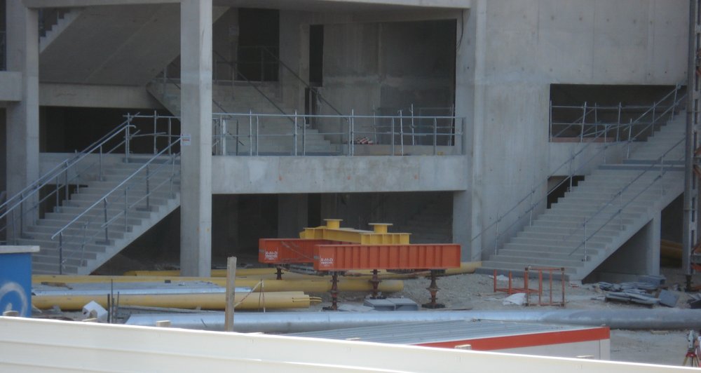 Futur palée en attente de montage