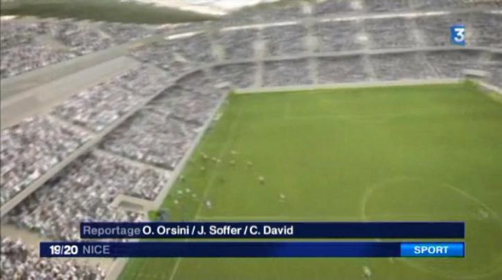 Tribune officielle + virage