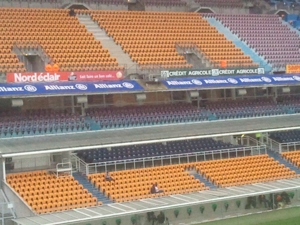 Vue extérieur des loges