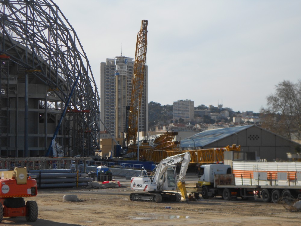 Big-Mama en cours de démontage.