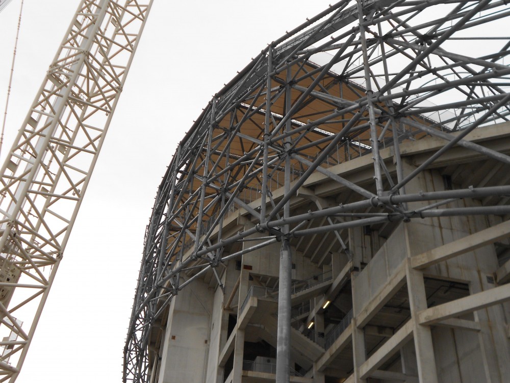 Vu de la toile par dessous.