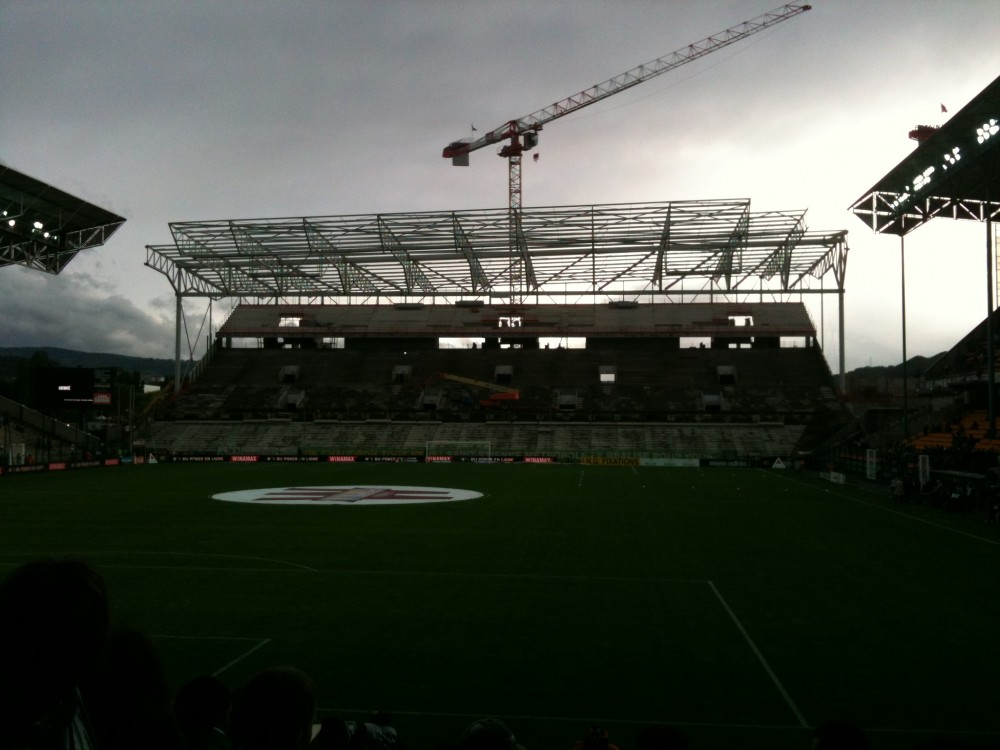 et enfin le Kop Sud, rien de nouveau à 1er vue