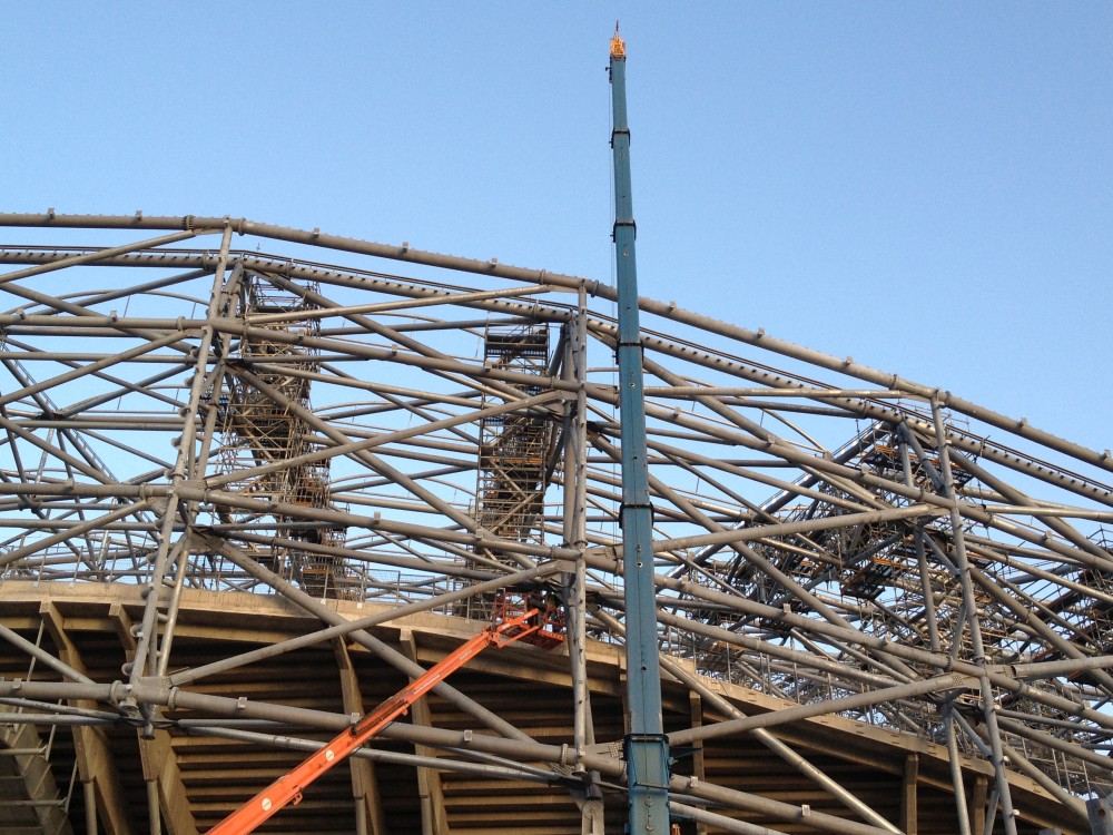 Dépose d'un bracon de jupe