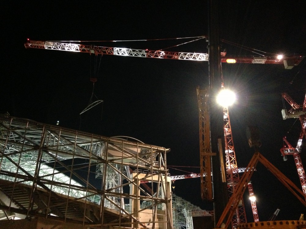 Pose d'arceaux par G5