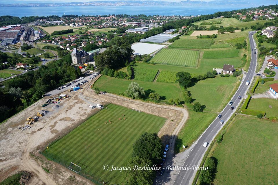 Nouveau centre entrainement evian tg