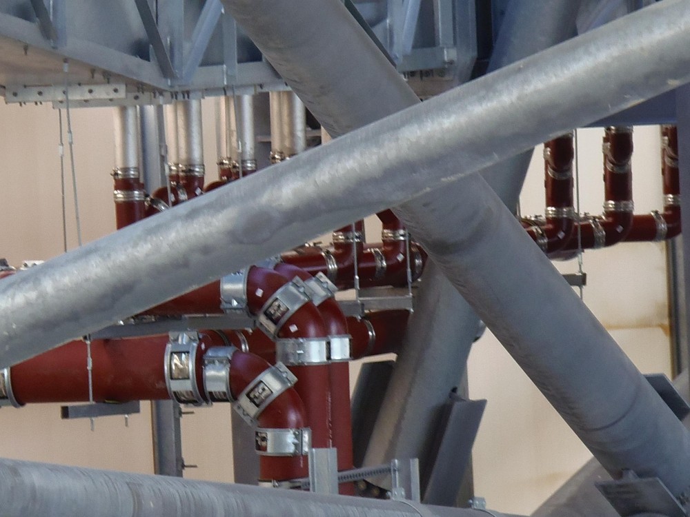 Evacuation de l'eau de la toiture