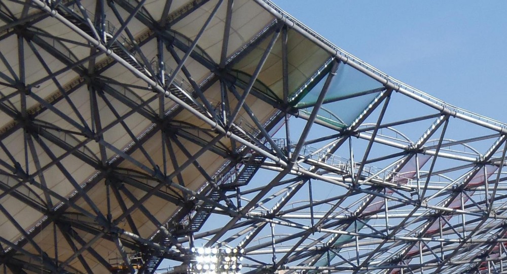 Passerelle de la charpente Ganay Virage sud