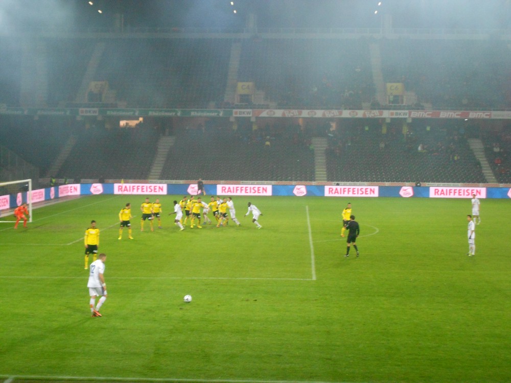 Coup Franc Lausanne - Yoric Ravet