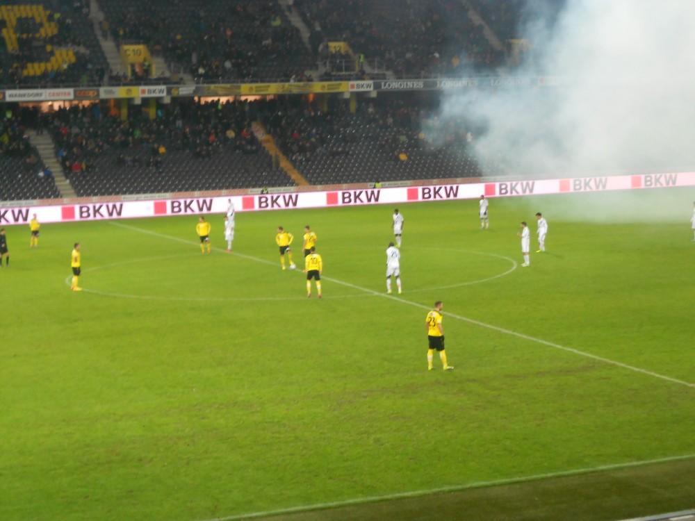 Coup d'envoi deuxième mi-temps