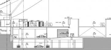 Extrait plan de coupe centre VN