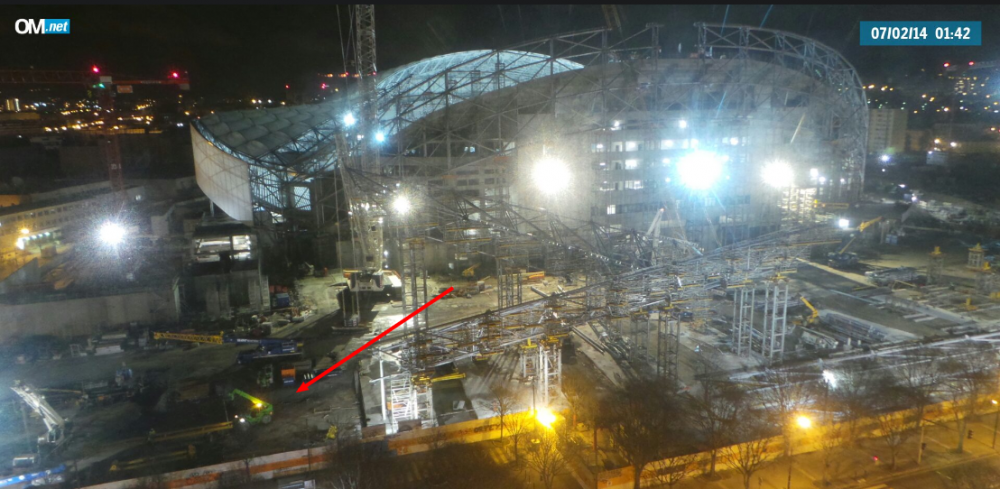 Stade Vélodrome Marseille - Webcam OM.net Jean Bouin en direct 2014-02-07 01-45-09.png