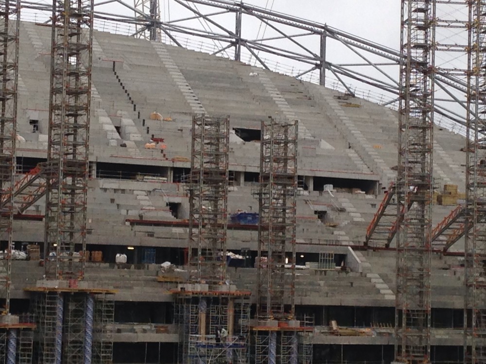 Les deux derniers palées sans Bracon.