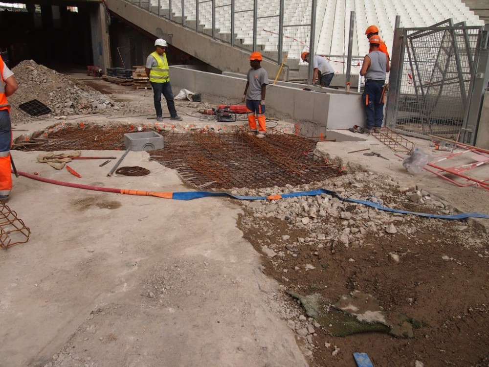 l'ancien tunnel n'est plus....