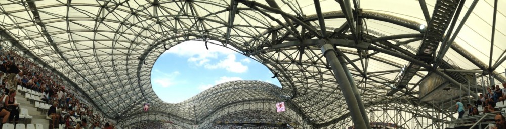 Le toit depuis le côté VS