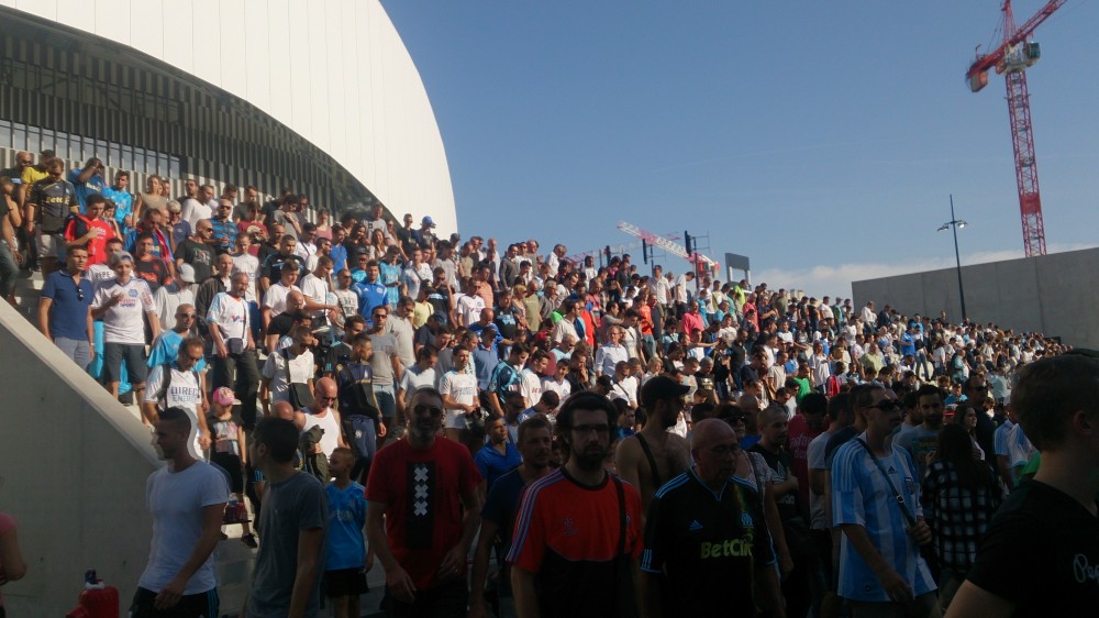 une vraie cascade humaine