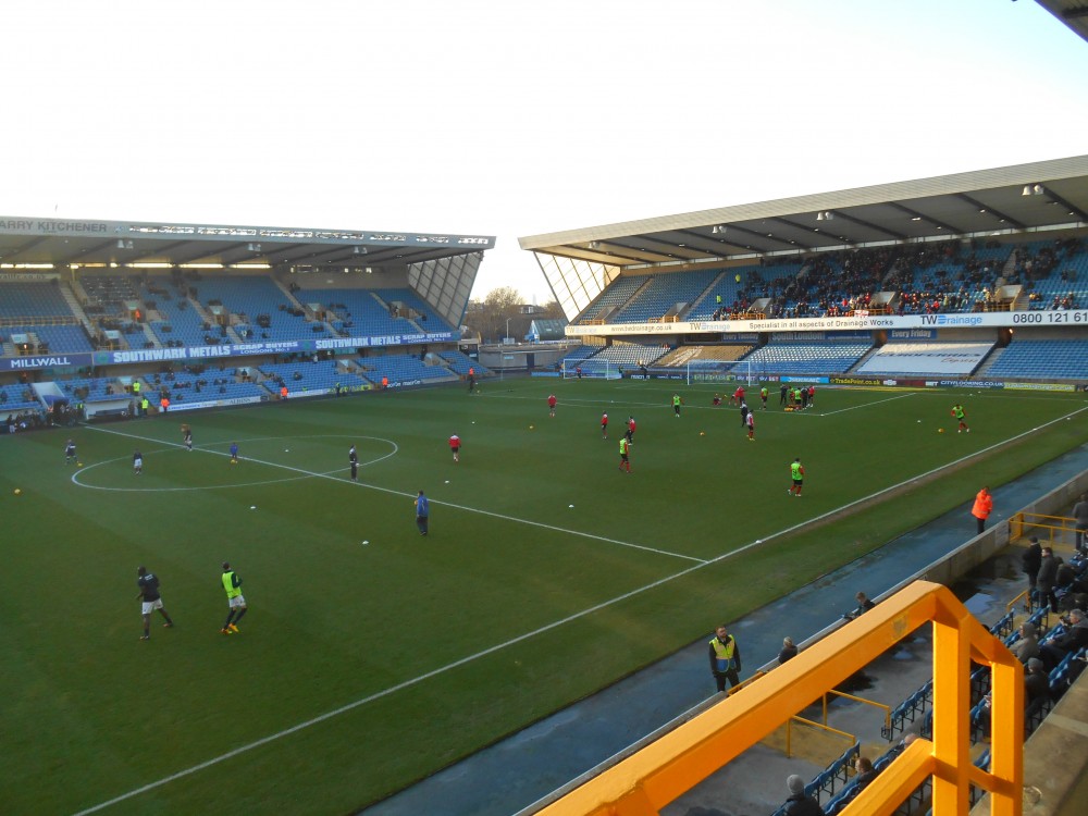 Entrée dans le block et découverte du stade