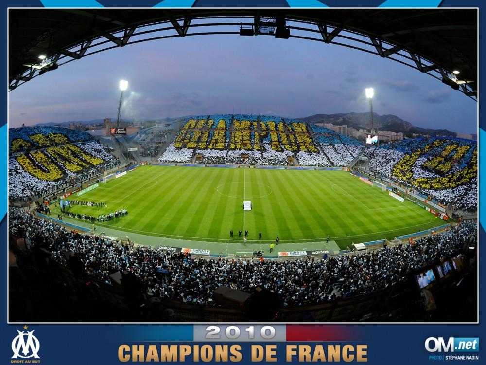 Tifo OM-Grenoble 2010
