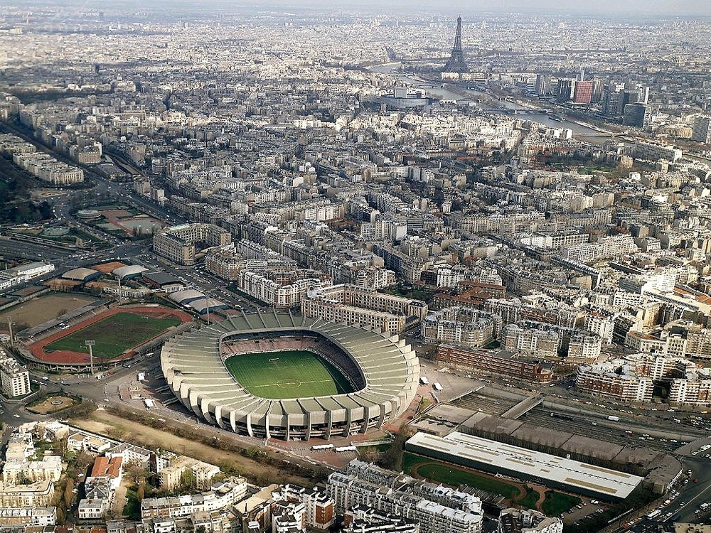 Vue Aérienne du Parc des Princes