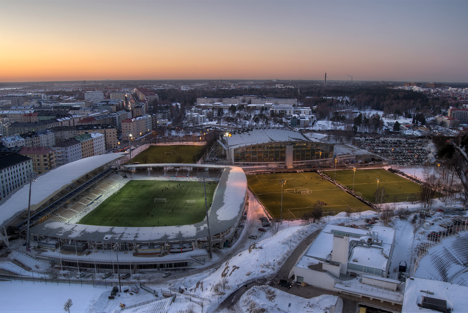 Helsinki] Sonera Stadium (10,700) - Helsingin Jalkapallok : Finlande